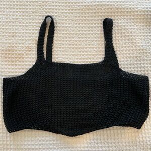 Vintage crocheted top